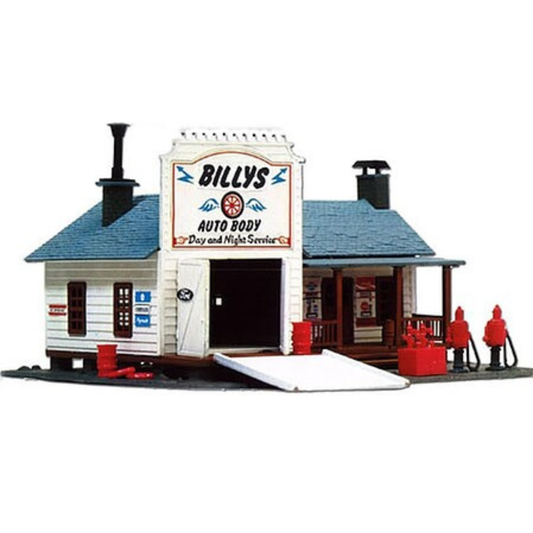 Model Power (414) • Billy's Auto Body • Kit • HO Scale
