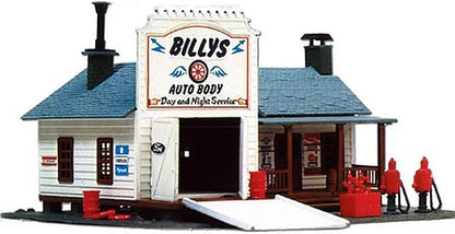 Model Power (414) • Billy's Auto Body • Kit • HO Scale
