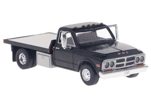 Brekina Automodelle - 1981 GMC Sierra Grande Flatbed Truck - Assembled - HO Scale