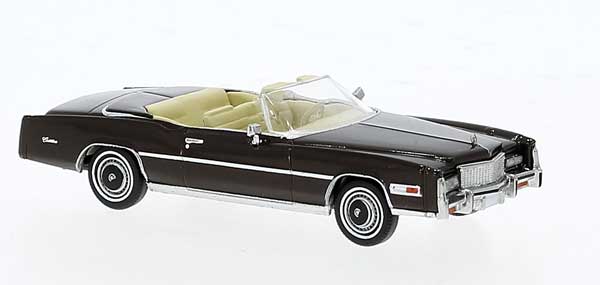 Oxford Diecast 1975 Cadillac Eldorado Convertible - Top Down - HO Scale