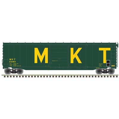 Atlas Master(R) Postwar 50' Double-Door Boxcar - Missouri Kansas Texas MKT #2383 - HO Scale