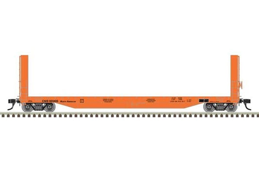 Atlas Master(R) 51' 6" Bulkhead Flat Car - Canadian National CN #603405 - HO Scale