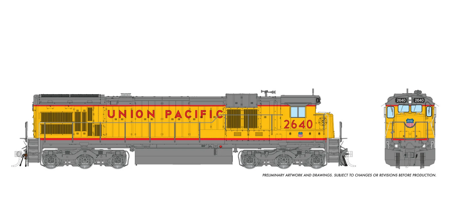 Rapido C36-7 - Union Pacific #9003 - Sound - DC/DCC - HO Scale