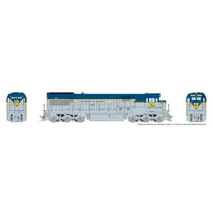 Rapido GE U33C (43505) | Delaware & Hudson #759 "Lightning Stripe" | DC/DCC/Soumd | HO Scale [PRE-ORDER]