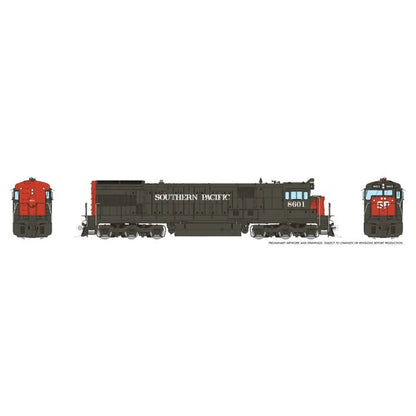 Rapido GE U33C w/ Faring (43026) | Southern Pacific #8611 | DC/Silent | HO Scale [PRE-ORDER]