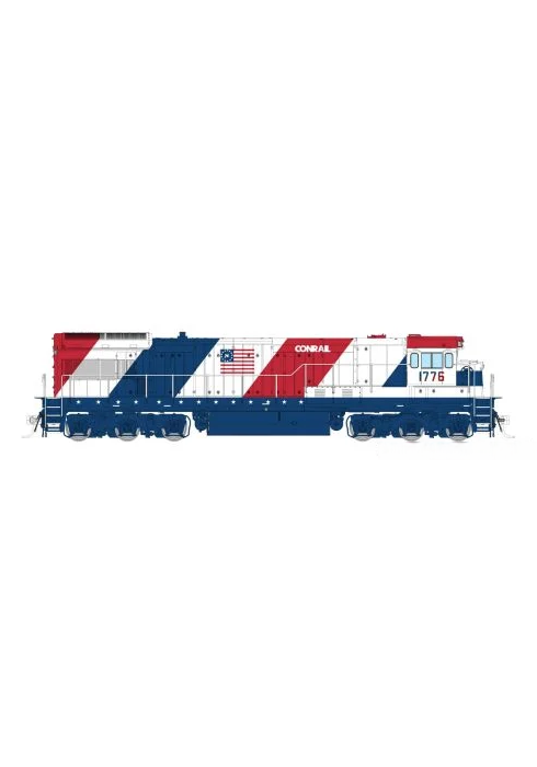 Rapido GE U36C (43611) | Conrail #1776 | Bicentennial | DC/DCC/Sound | HO Scale [PRE-ORDER]