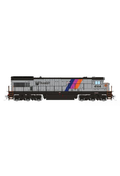 Rapido GE U34CH (43616) | New Jersey Transit #4158 "Disco Stripe" | DC/DCC/Sound | HO Scale [PRE-ORDER]