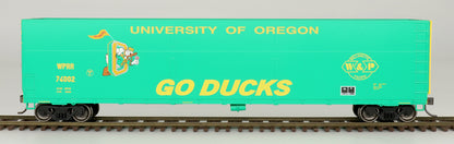 InterMountain (4521005) | FMC Welded Side Woodchip Gondola | University of Oregon Ducks #74002 | HO Scale
