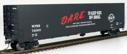 InterMountain FMC Welded Side Woodchip Gondola (4521006-01) | D.A.R.E. Car Willamette & Pacific #74003 | HO Scale