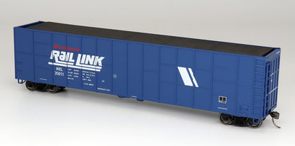 InterMountain FMC Exterior Post Woodchip Gondola (4523004-06) | Montana Rail Link #35157 | Original | HO Scale