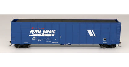 InterMountain FMC Exterior Post Woodchip Gondola (4523004-06) | Montana Rail Link #35157 | Original | HO Scale