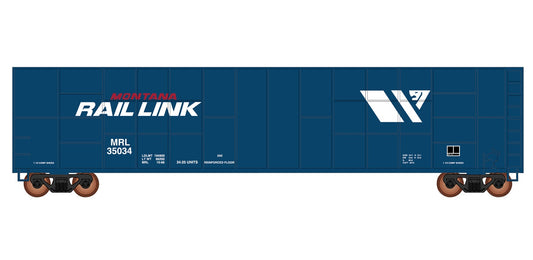 InterMountain FMC Exterior Post Woodchip Gondola (4523005-05) | Montana Rail Link #35140 | Flying W | HO Scale