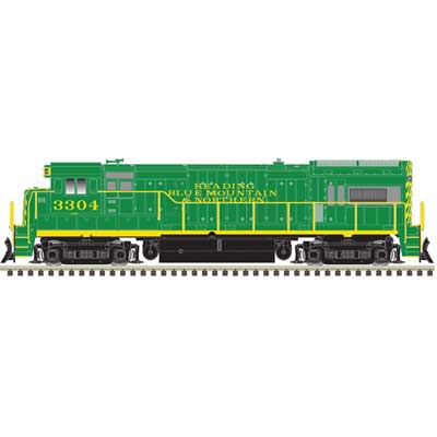 Atlas Master(R) Gold GE U33/36B - Reading Blue Mountain & Northern #3304 - DCC - ESU LokSound - N Scale