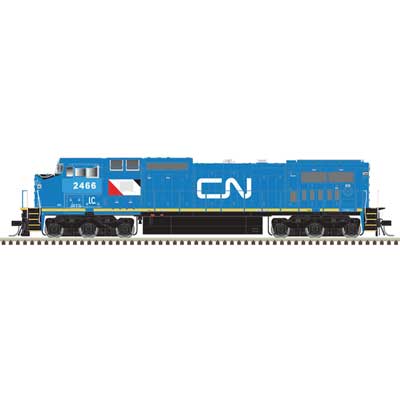 Atlas Master(R) Gold (10004499) | GE Dash 8-40CW | Canadian National IC #2466 | DCC and LokSound | HO Scale