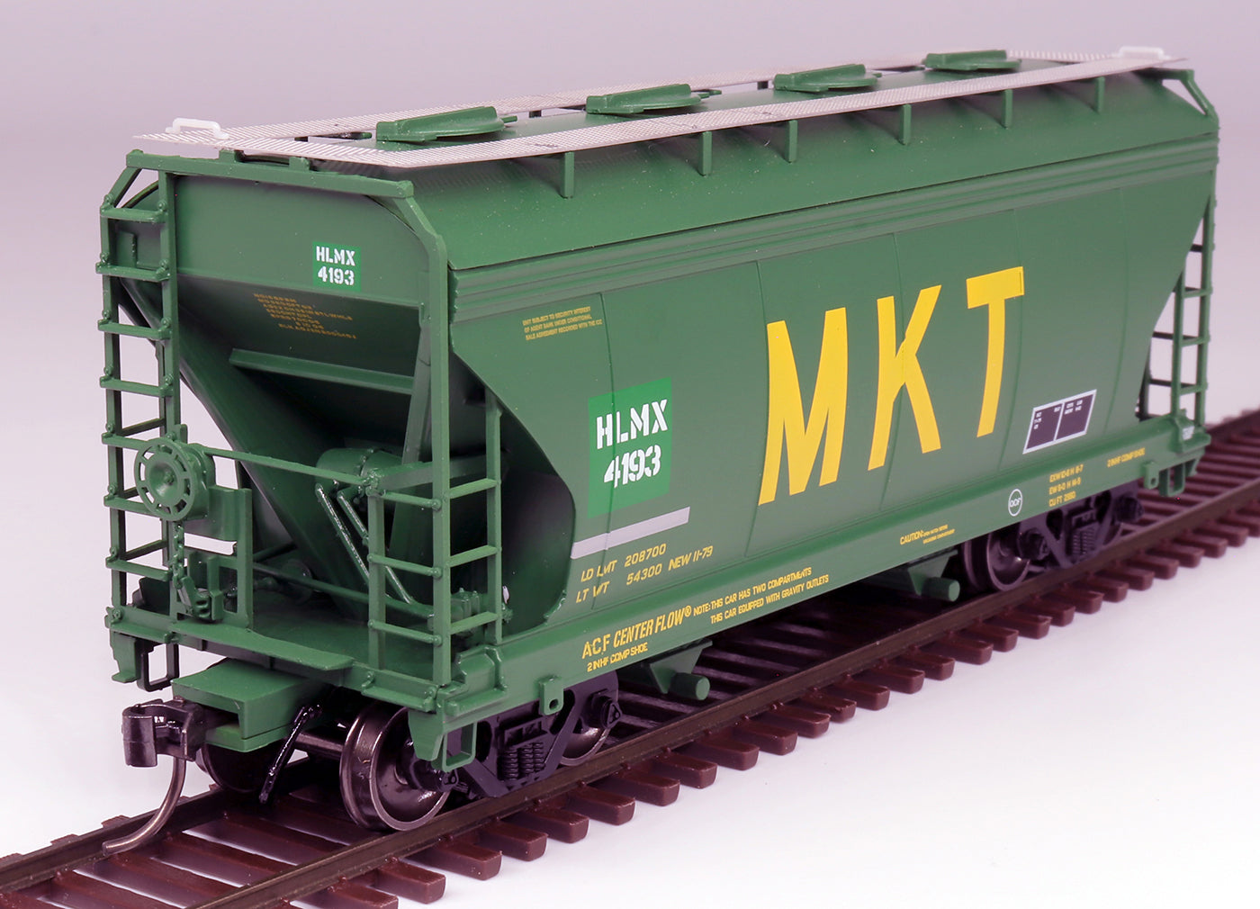InterMountain ACF Center Flow 2-Bay Hopper (46548-02) | HLMX #4132 (Ex-MKT) | HO Scale