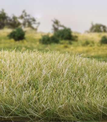 Woodland Scenics (6583) • Static Grass 9/32" 7mm Tall • All Game Terrain • Light Green • All Scales