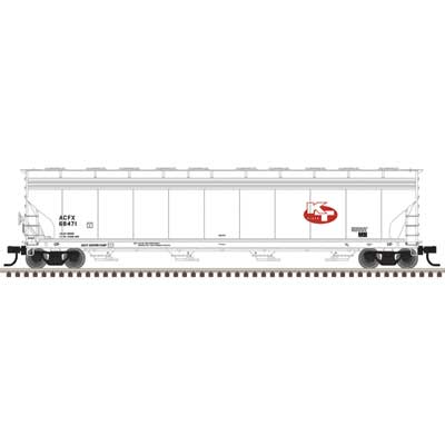 Atlas Master(R) ACF 5800 4-Bay Covered Hopper | KT Clays ACFX #68471 | N Scale
