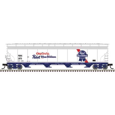Atlas Master(R) ACF 5800 4-Bay Covered Hopper | Pabst Blue Ribbon #1881 | N Scale