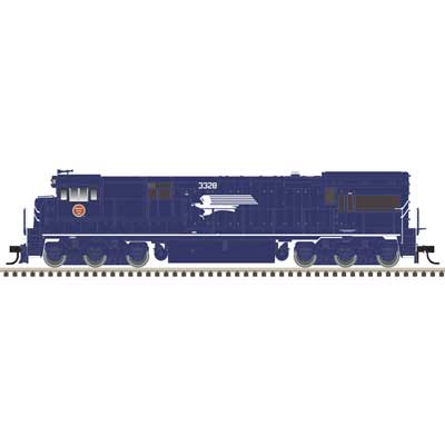 Atlas Master(R) Gold GE U30C Low Nose Phase II/III (10004896) | Missouri Pacific #3328 | DCC & Sound | HO Scale