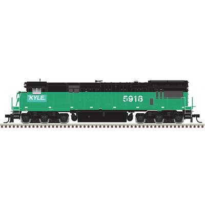 Atlas Master(R) Gold GE U30C Low Nose Phase II/III (10004881) | Kyle #5918 | DCC & Sound | HO Scale