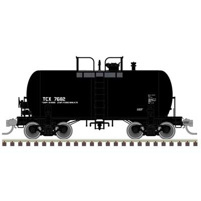 Atlas 10,000-Gallon Beer Can Tank Car (20007809) | Texaco (TCX) #7667| HO Scale