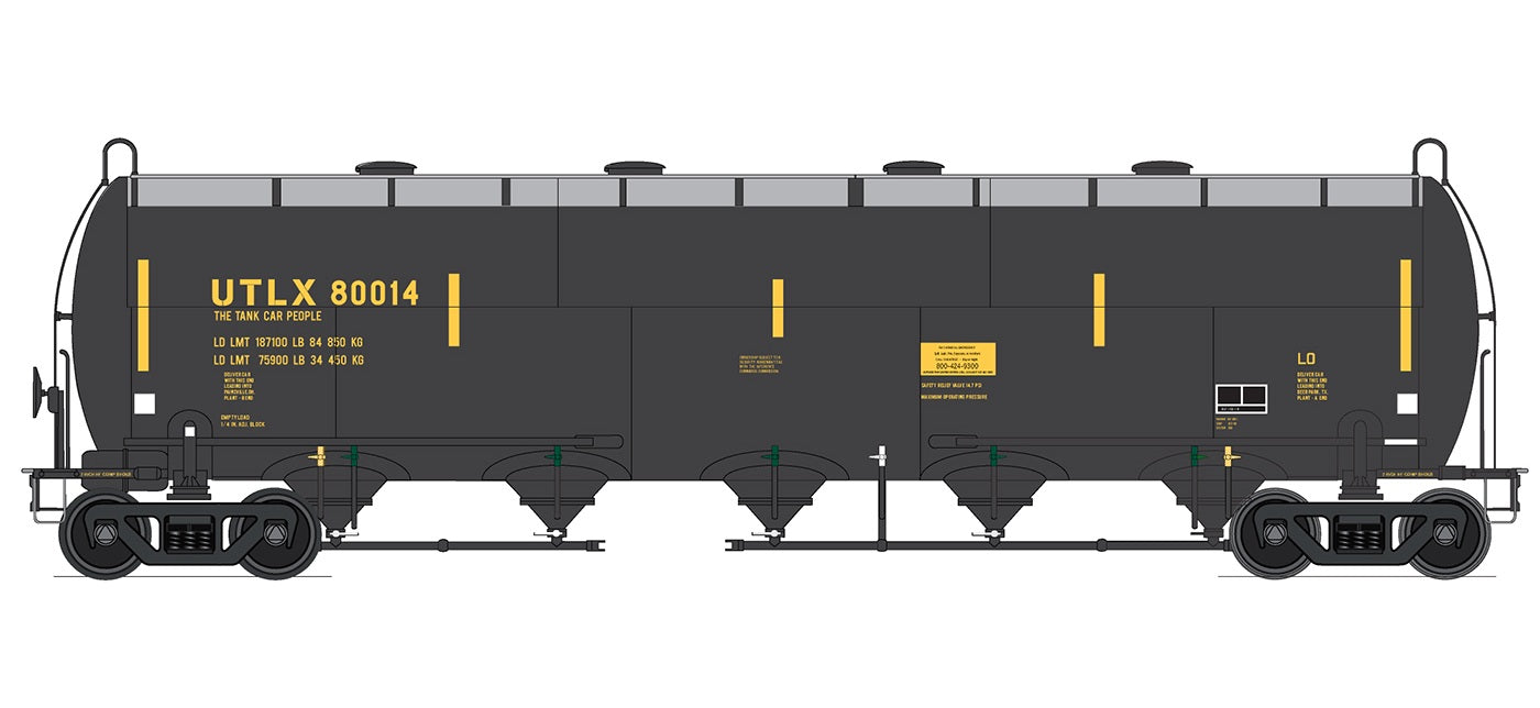 InterMountain Procor Pressure Flow Hopper - Union Tank Car ULTX #800009  - HO Scale