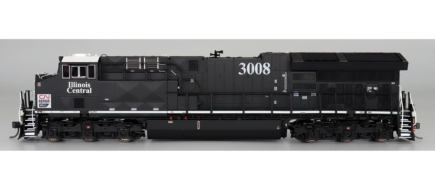InterMountain ET44 Tier 4, CN Heritage Illinois Central #3008, DCC w/ LokSound, HO Scale