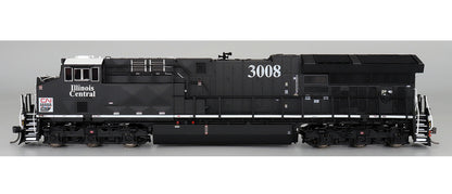 InterMountain ET44 Tier 4, CN Heritage Illinois Central #3008, DCC w/ LokSound, HO Scale