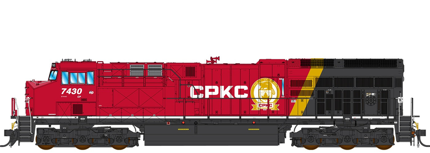 InterMountain GE Tier 4 GEVO ET44 CPKC #7430, DCC, LokSound, HO Scale