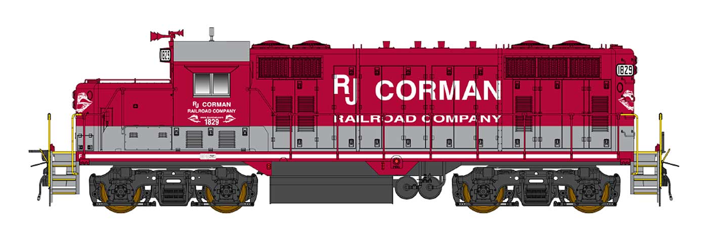 InterMountain GP16 (49827S-02) | RJ Corman Railroad Company #1739 | DCC & Sound | HO Scale