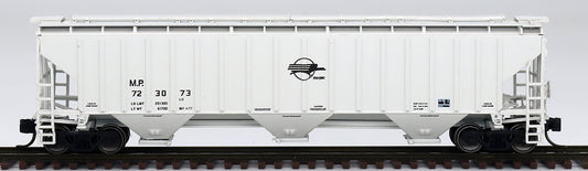 InterMountain 4750 3 Bay Hopper, Missouri Pacific Eagle, N Scale