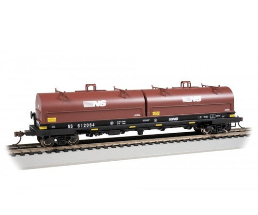 Bachmann Silver Series(R) (71403) | 55' Steel Coil Car / Load | Norfolk Southern #71403 | HO Scale