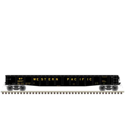 Atlas Master(R) ACF 70-Ton 52' Gondola (50006420) | Western Pacific #6807 | N Scale