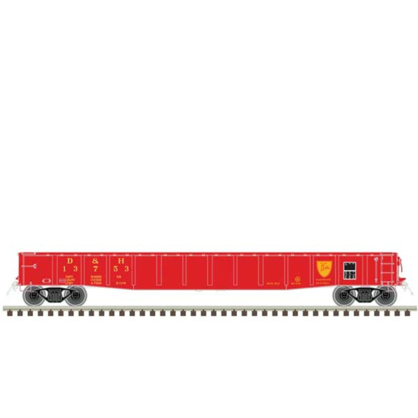 Atlas Master(R) ACF 70-Ton 52' Gondola (50006424) | Delaware & Hudson #13771 | N Scale