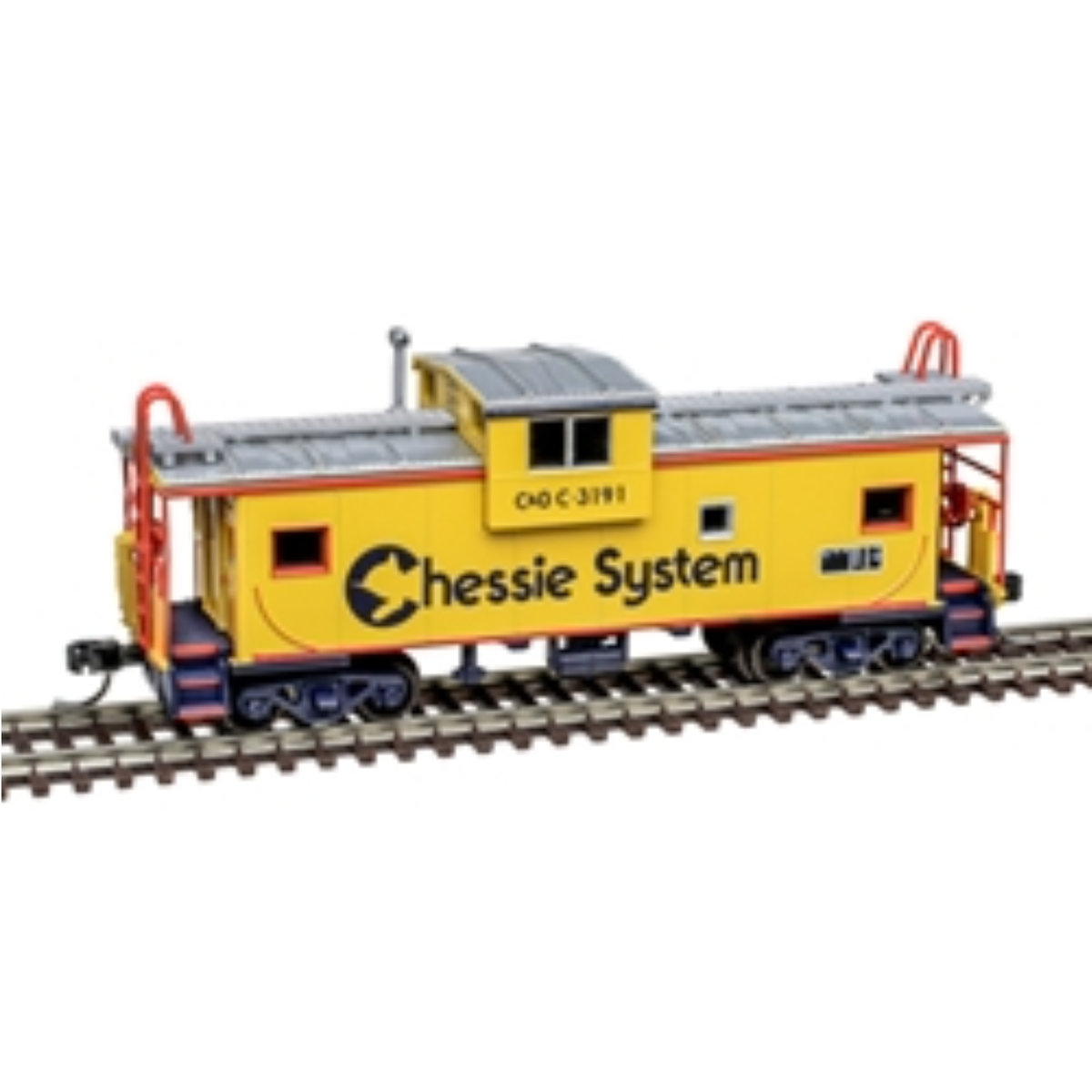 Atlas Master Extended Vision Caboose Chessie System #C-3130 N Scale