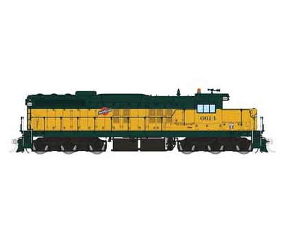 Rapido EMD SD9 Low Nose | Chicago & North Western #6614 | DCC | ESU LokSound | HO Scale
