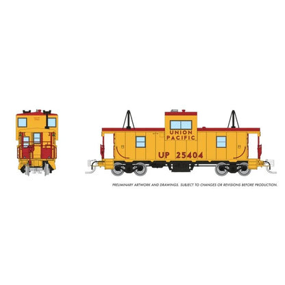 Rapido (510084) | Wide Vision Caboose w/ Lights | Union Pacific #25404 | N Scale [PRE-ORDER]