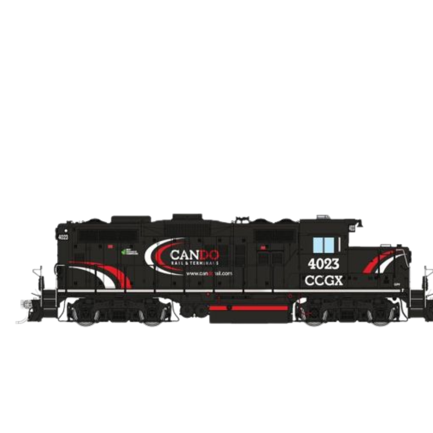 Rapido GP9u Cando CCGX #4423 ESU LokSound DCC HO Scale