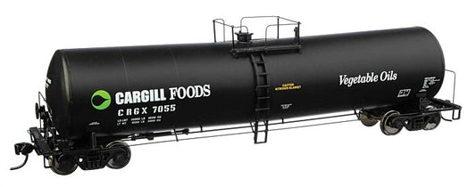 WalthersProto, 54' 23,000 Gallon Funnel-Flow Tank Car, Cargill CRGX #7078, Ready to Run, HO Scale