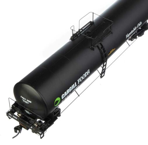 WalthersProto, 54' 23,000 Gallon Funnel-Flow Tank Car, Cargill CRGX #7055, Ready to Run, HO Scale