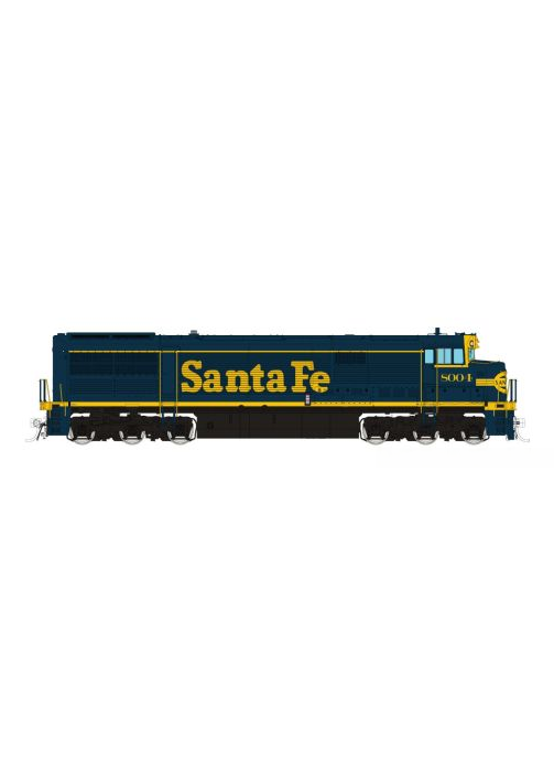 Rapido GE U30CG (55507) | Santa Fe #8003 | DC/DCC/Sound | HO Scale