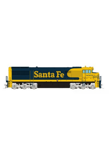 Rapido GE U30CG (55510) | Santa Fe #8000 | DC/DCC/Sound | HO Scale