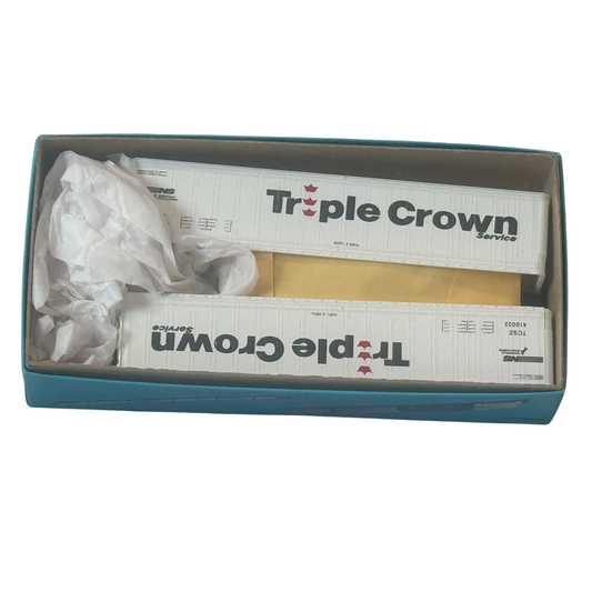 Athearn (5604) • Pre-Owned 45' Trailer • Norfolk Southern Triple Crown • Pack of 2 • HO Scale