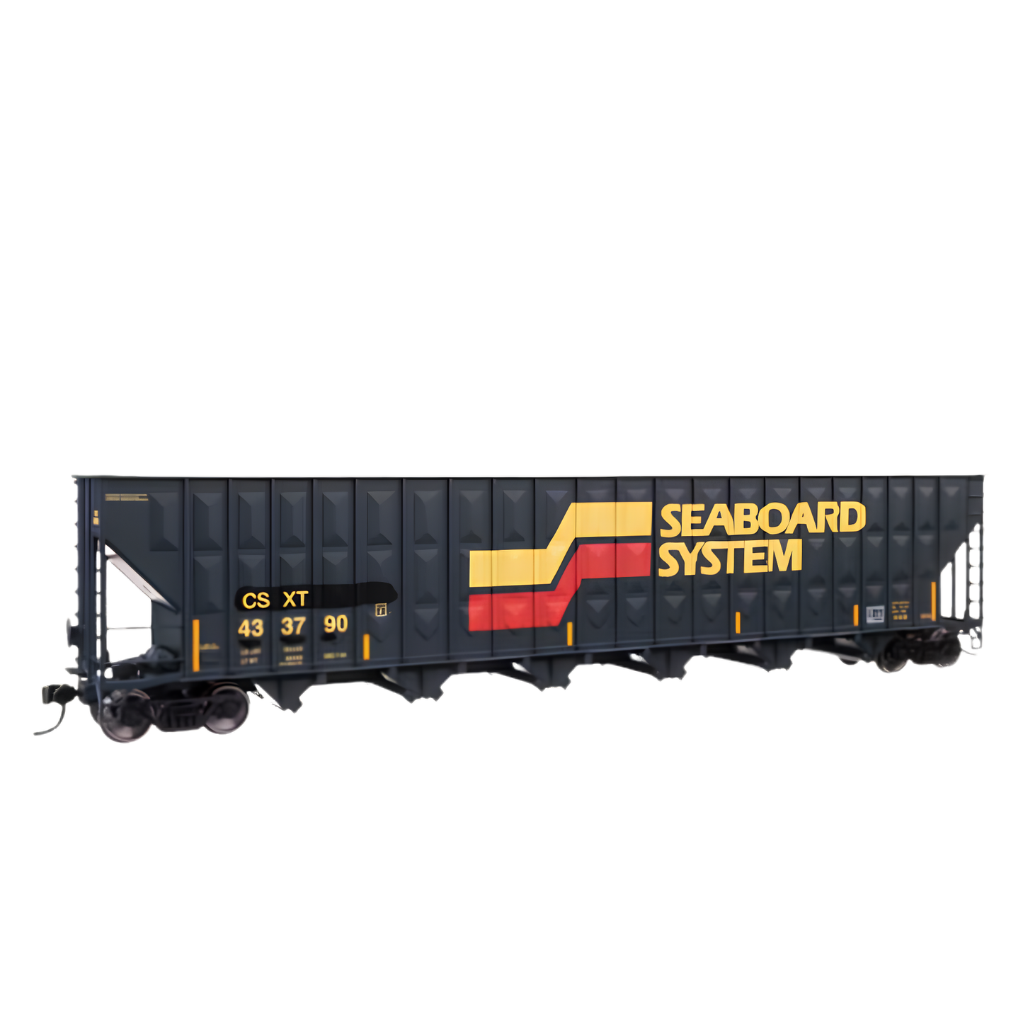 WalthersProto (910-56374) | 73' Greenville 7,000 Cu Ft Wood Chip Hopper | CSX #433545 | Patched Seaboard System SBD | HO Scale [PRE-ORDER] (Copy)
