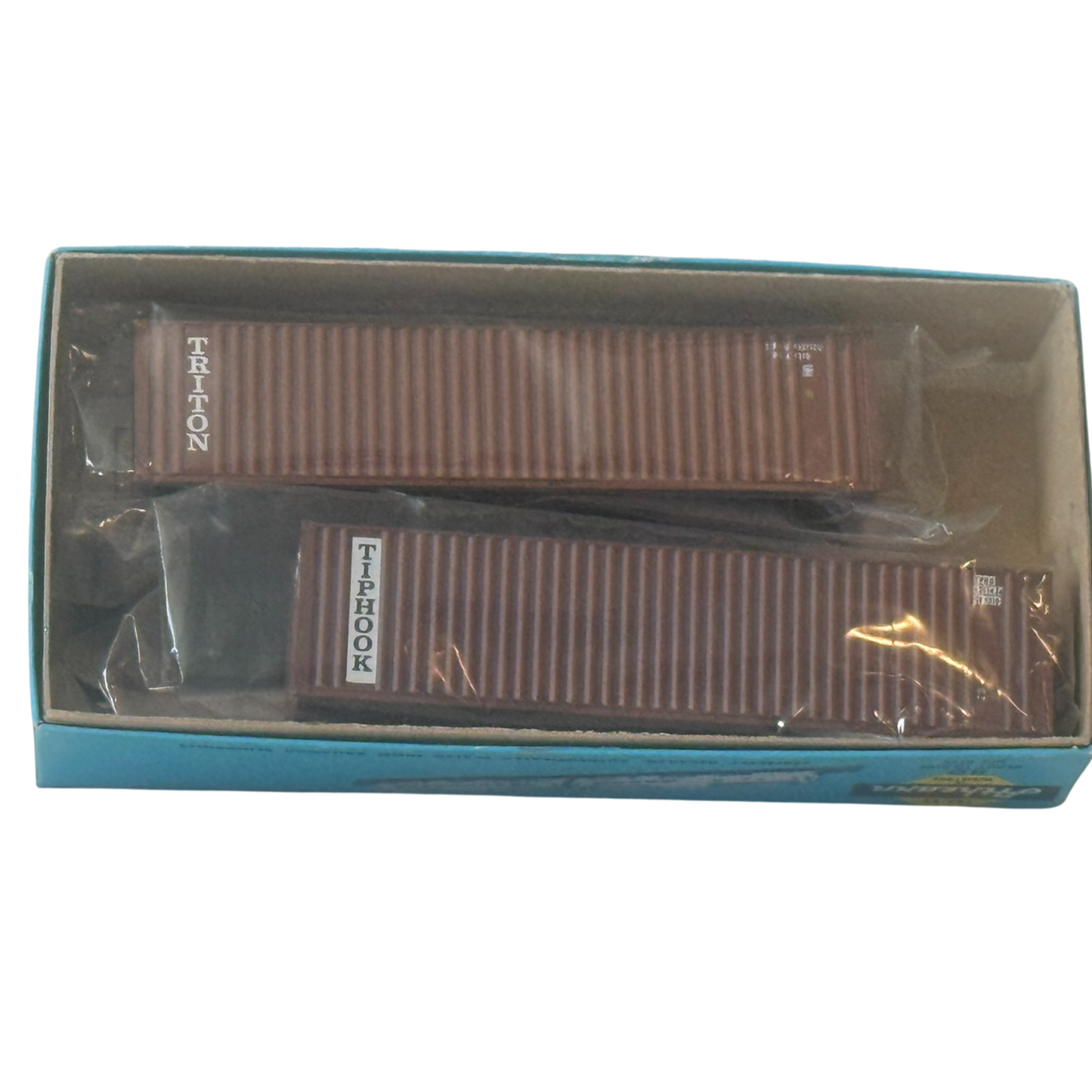Athearn (5746) • 40' Container • Tiphook Triton • 2 Pack • HO Scale (NOS)