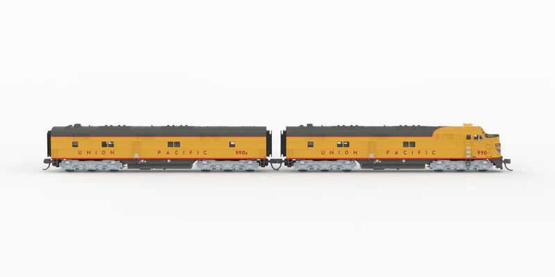 Broadway Limited Imports (10236) | EMD E7 A/B Set | UP #990 / 990B | 1960s Appearance | Paragon4 Sound/DC/DCC (A Unit Only, B Unit Unpowered) | N Scale [PRE-ORDER]