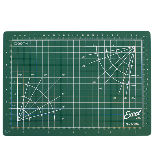 Excel Hobby Blades Corp. (60002) | Cutting Mat (8 1/2" x 12") | Colors Vary | All Scales