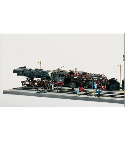 Piko Locomotive Scrap Yard - Building Kit - HO Scale