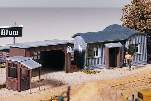 Piko Sand Works sales Office - Building Kit - HO Scale