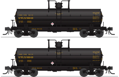 Broadway Limited Imports (10360) | 6,000 Gallon Tank Car | UTLX | 2-Pack | HO Scale [PRE-ORDER]